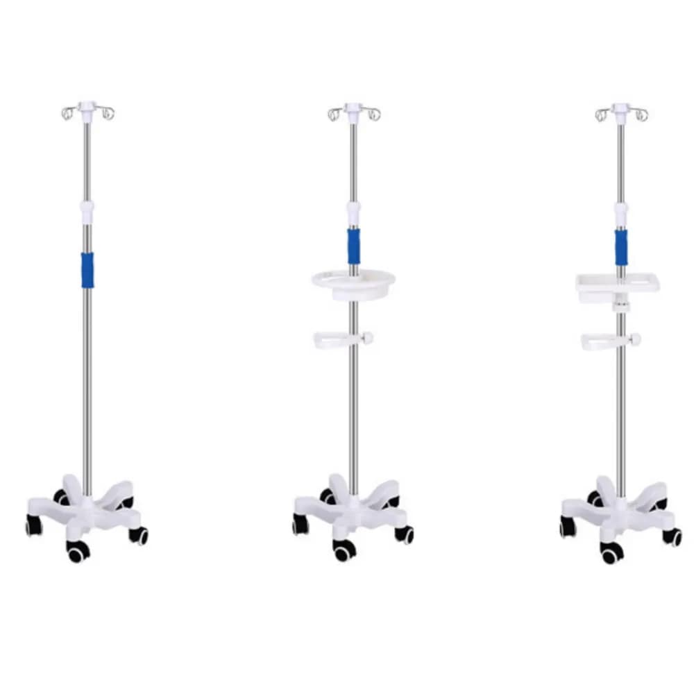 IV Stand with 4 hooks