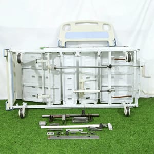 Electric two function hospital bed