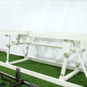 Electric three function hospital bed