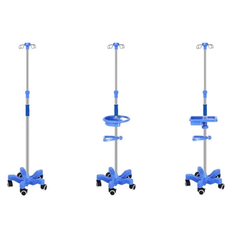IV Stand with 4 hooks